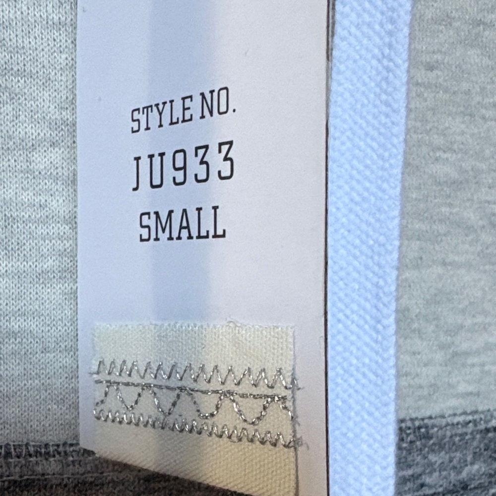 Reflex Gray and Black Colorblock Hoodie new with tags - Picture 2 of 2